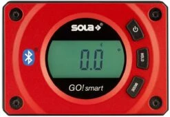 Sola GO! SMART Digital Compact Magnetic Angle Inclinometer Spirit Level With Bluetooth 01483001 -Tools Discounts 01483001 1