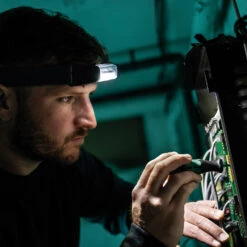 SCANGRIP 03.6212 I-VIEW COB LED Rechargeable Headlamp / Head Torch IP65 400 Lumens With Sensor -Tools Discounts 03.6212 14