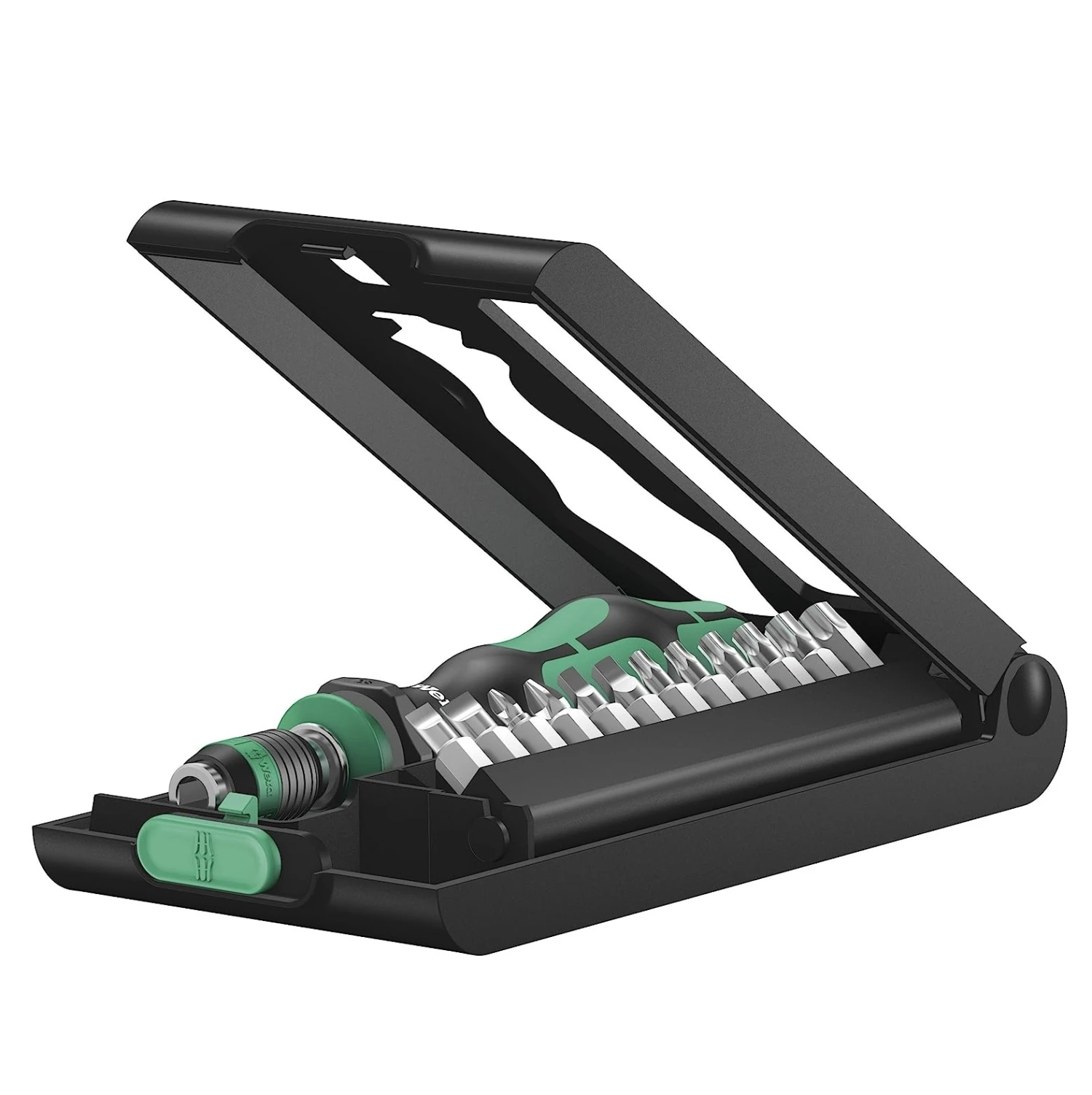 Wera 135951 Kraftform Handle Kompact 50 17 Piece Screwdriver Bit Set 3 Wera 135951 Kraftform Handle Kompact 50 17 Piece Screwdriver Bit Set