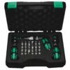 Wera 074739 Kraftform 7440/41/42 Torque Screwdriver 0.3-6.0Nm & Bit Set 27 Piece -Tools Discounts 074739