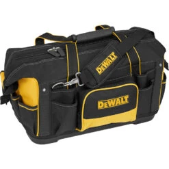 DeWALT 1-79-209 Heavy Duty 500mm Power Tool Open Mouth Nylon Carry Tool Bag