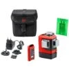 Leica Lino L6GS-1 Lithium-Ion 3x 360° Green Beam Multi Line Laser Level Kit With Ultra-Power Laser Diodes 918977 -Tools Discounts 1111