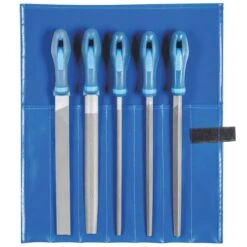 PFERD 11801542 5 Piece 2nd Cut File Set Roll Case 250mm 542 WRU C2 5 PFERD 11801542 5 Piece 2nd Cut File Set Roll Case 250mm 542 WRU C2 -Tools Discounts 11801542 1