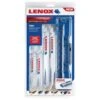 Lenox 12144 12 Piece Bi-Metal Demolition Reciprocating Saw Blade Set 1214412RKD – Suits Bosch, DeWalt, HiKOKI – Hitachi, Makita, Metabo, Milwaukee And More. -Tools Discounts 1214412RKD