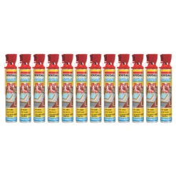 Soudal Genius Gun Gap Filling Flexible Expanding Insulation Foam Blue 750ml 12 Pack 130425 135031×12