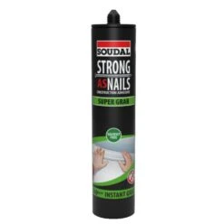 Soudal 144903 Strong As Nails SUPER GRAB Solvent Free Liquid Adhesive 350g 160736