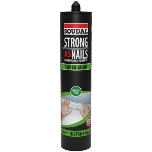 Soudal 144902 Strong As Nails SUPER GRAB Solvent Free Liquid Adhesive 350g Grab & Go Pack Of 20 144903 5 Soudal 144902 Strong As Nails SUPER GRAB Solvent Free Liquid Adhesive 350g Grab & Go Pack Of 20 144903 - Image 3