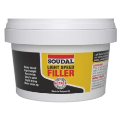 Soudal 132673 Light Speed Plaster Filler 250ml – Made In Belgium 146495