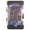 P&N Workshop 149060006 By Sutton Tools Heavy Duty 2-13mm HSS Cobalt Metal Jobber Drill Bit Set 25 Piece Metric + Bonus 16.5mm Countersink