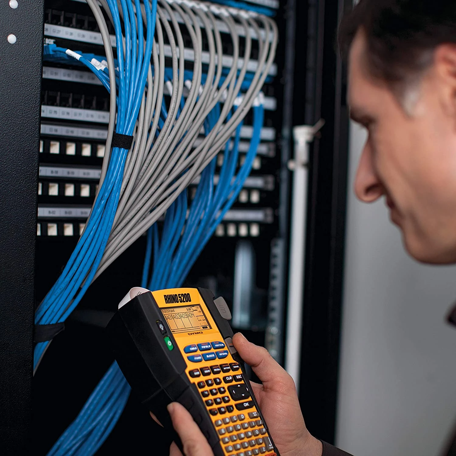 Dymo 1756589 Rhino 5200 Professional / Industrial Label Printer Kit With Hard Case SO841440 8 Dymo 1756589 Rhino 5200 Professional / Industrial Label Printer Kit With Hard Case SO841440 - Image 6