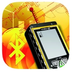 Stabila 18562 LD 520 Bluetooth Laser Distance Meter / Measurer Digital Target Locator Display -Tools Discounts 18562 6