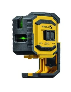 Stabila 19033 LAX 300 G Green Beam Cross Line Plus Plumb Point Laser 4 Piece Set -Tools Discounts 19033 2