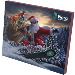 Wera 136609 2024 Advent Calendar With Tool Kit – Limited Edition -Tools Discounts 213531 wera advent calendar 2024 xmax promo wer136609 HERO1