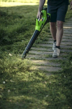 Greenworks 2400807AU G-MAX 40V Lithium-Ion Cordless Garden Power Leaf Axial Blower G40AB – Tool Only -Tools Discounts 2400807AU 2 1