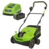 Greenworks 2518007AU G-MAX 40V 4.0Ah Dethatcher And Scarifier Cordless Combo Kit