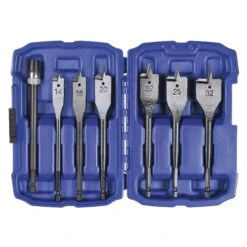 Bordo 2670-S3 High Carbon Fast Cut 7 Piece Spade Bit Set 14-32mm