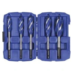 Bordo 2673-S3 Quad Max 4 Flute Auger Bit Set 5 Piece 16-32mm