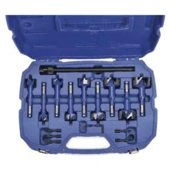 Bordo 2674-S1 9 Piece Professional Self Feeding Wood Bit Set 25-57mm