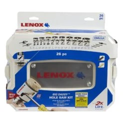 LENOX Tools 308042000G Speed Slot Bi-Metal Hole Saw Set 26 Piece USA Big Daddy 30804-2000G -Tools Discounts 30804 2000G 3