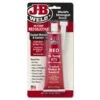 JB Weld 31314 Hi-Temp Red Silicone Gasket Maker & Sealant Is An RTV (Room Temperature Vulcanized) 1 JB Weld 31314 Hi-Temp Red Silicone Gasket Maker & Sealant Is An RTV (Room Temperature Vulcanized) -Tools Discounts 31314