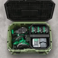 HiKOKI 00379484 MULTI CRUISER Stackable Large Storage Tool Box IP65 -Tools Discounts 379484 MULTICRUISER Large 2000x2000 Fill2 scaled 2 2