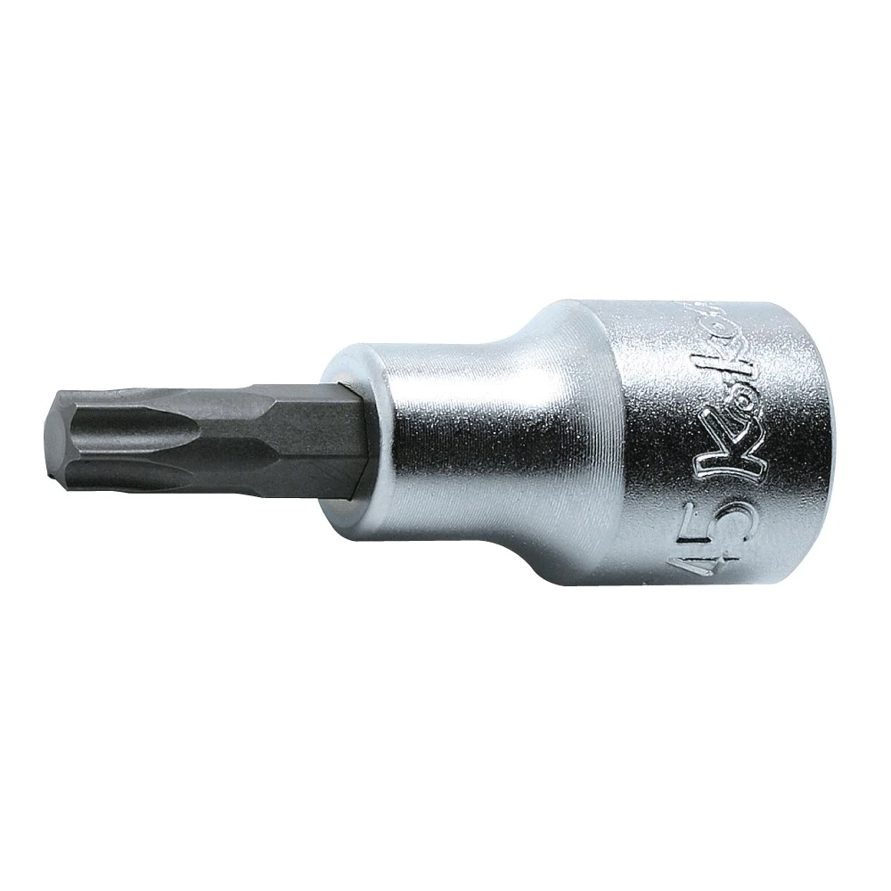 Koken 4025-60T50 1/2” Square Drive TORX® Socket Bit T50 Length 60mm – Made In Japan 3 Koken 4025-60T50 1/2” Square Drive TORX® Socket Bit T50 Length 60mm – Made In Japan