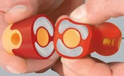 Felo 41399504 VDE Professional Electrician’s XL Tool Set – 5 Piece Screwdriver Set + Combination Plier, Side Cutter, Circuit Tester & Cable Knife – Made In Germany -Tools Discounts 41398517 3