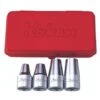 Koken 4203M 1/2″ Square Drive Stud Bolt Settlers 4 Piece Set Metric – Made In Japan