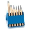 Rennsteig 421001 Tool Set 6 Piece Chisel, Centre Punch & Taper Punches Set