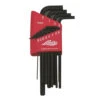Lisle 42500 Long Arm Hex Key Set 12 Piece Imperial -Tools Discounts 42500