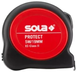 SOLA PE8025 Protect 8m X 25mm Tape Measure EC Accuracy Class II 50550801 -Tools Discounts 50550201 4