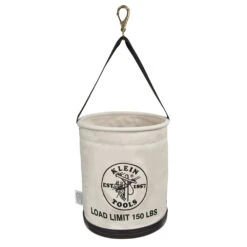 KLEIN Tools A-5109SLR Canvas Tool Bucket Bag, All-Purpose With Drain Holes, 30.5cm