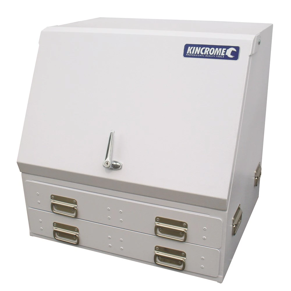 Kincrome 51202W Upright Truck Box 2 Drawer White 3 Kincrome 51202W Upright Truck Box 2 Drawer White
