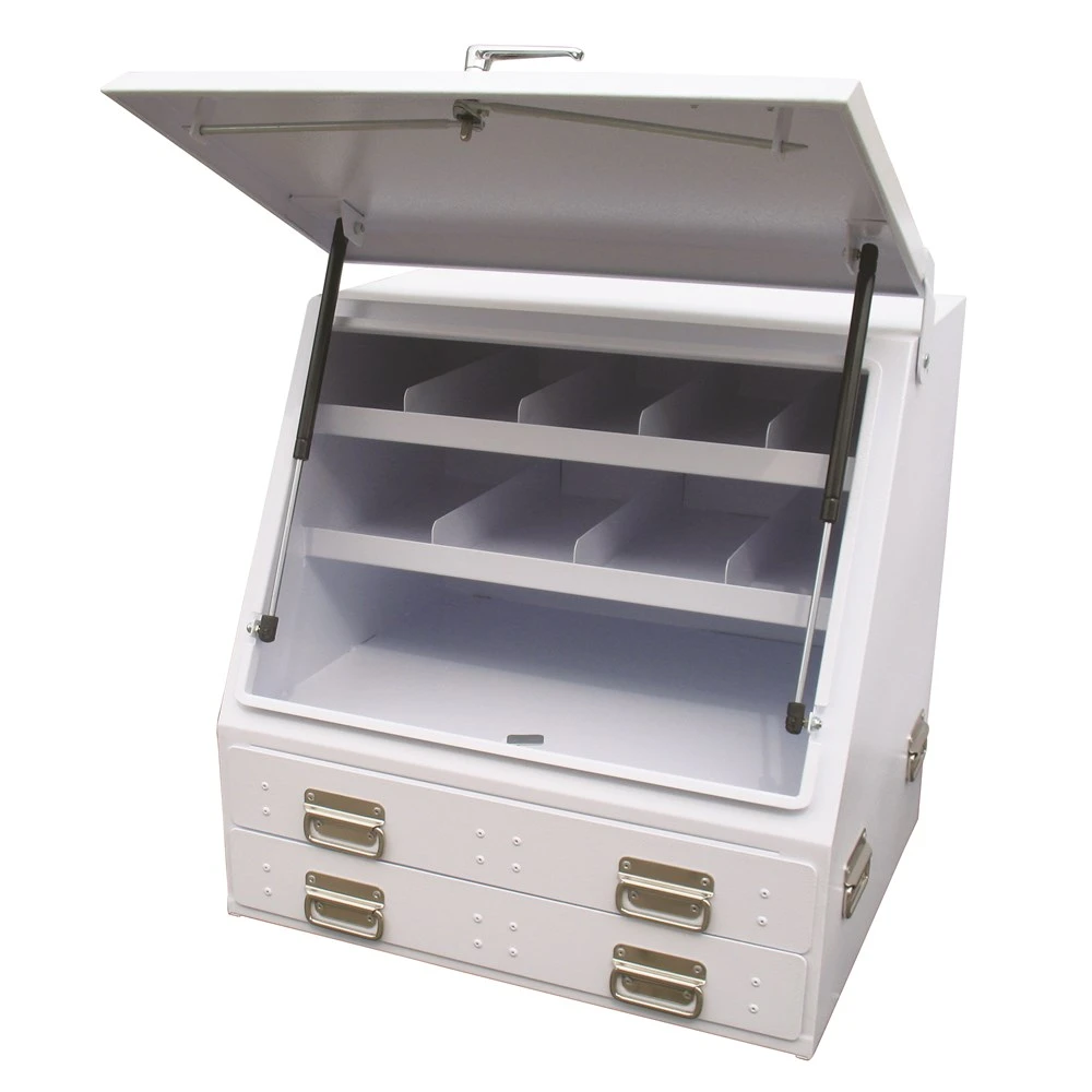 Kincrome 51202W Upright Truck Box 2 Drawer White 4 Kincrome 51202W Upright Truck Box 2 Drawer White - Image 2