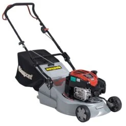Masport Rotarola SP AL 18″ Petrol Briggs & Stratton Engine 163cc Self Propelled Rear Roller Rotary Lawn Mower 557960