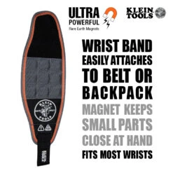 KLEIN Tools A-55895 Tradesman Pro™ Rare-Earth Magnetic Wristband 24 KLEIN Tools A-55895 Tradesman Pro™ Rare-Earth Magnetic Wristband -Tools Discounts 55895 callout2