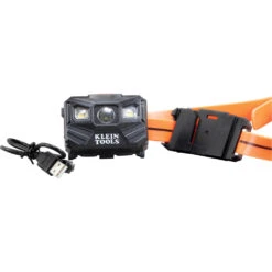KLEIN Tools A-56064 Rechargeable Headlamp With Silicone Strap, 400 Lumens, All-Day Runtime -Tools Discounts 56064 alt14