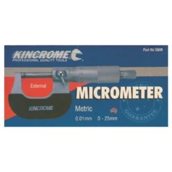 Kincrome 5606 Micrometer External 0 – 25mm -Tools Discounts 5606 2
