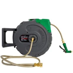 Jamec Pem 58.5045 Pro Series HELIX PVC Retractable Water Hose Reel 20m -Tools Discounts 58.5045 1