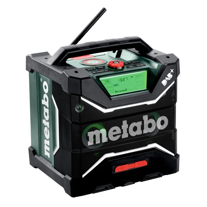 Metabo RC 12-18 DAB+ BT Cordless Worksite Radio DAB+ Bluetooth With Charger Function 600779190 3 Metabo RC 12-18 DAB+ BT Cordless Worksite Radio DAB+ Bluetooth With Charger Function 600779190