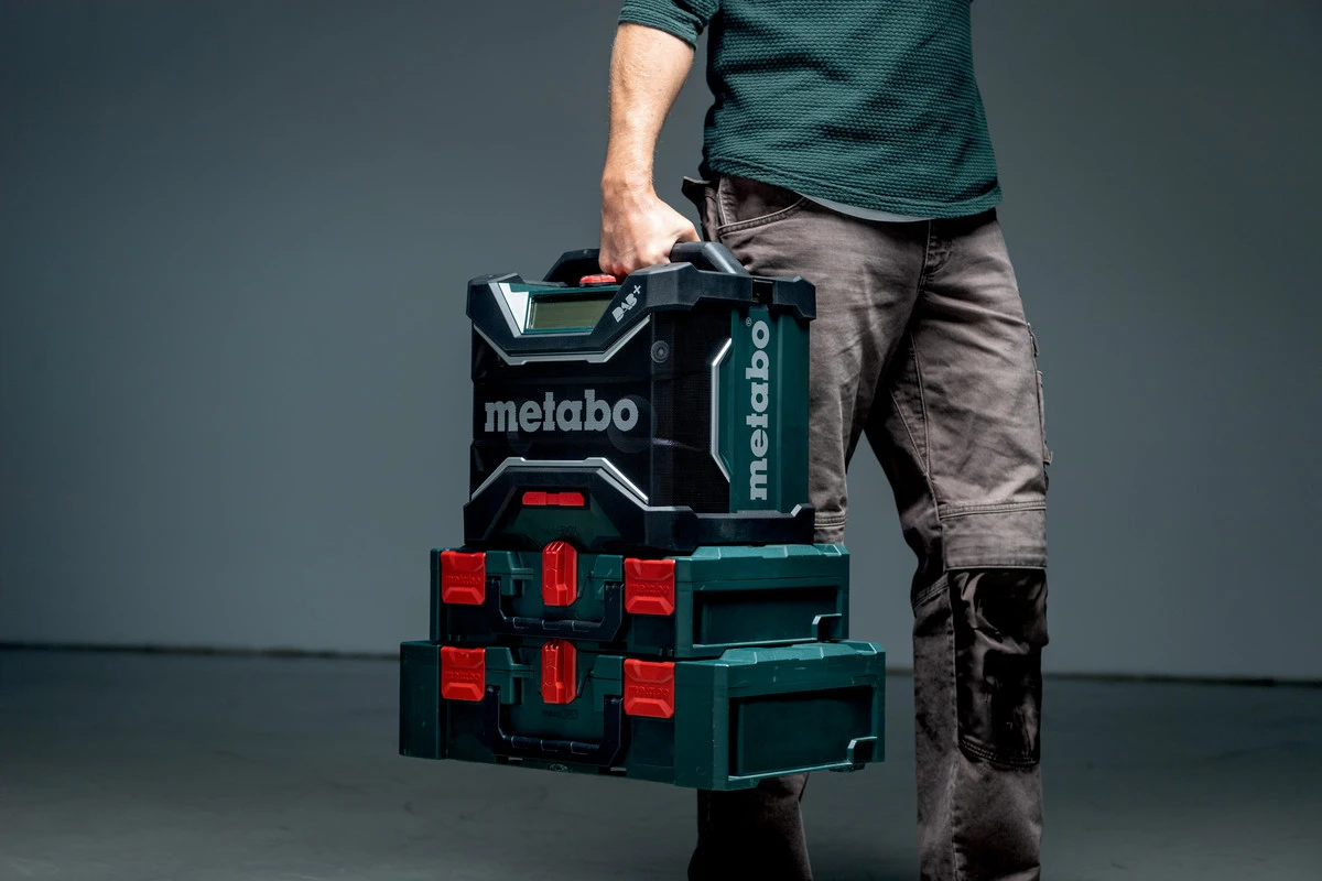 Metabo RC 12-18 DAB+ BT Cordless Worksite Radio DAB+ Bluetooth With Charger Function 600779190 6 Metabo RC 12-18 DAB+ BT Cordless Worksite Radio DAB+ Bluetooth With Charger Function 600779190 - Image 4