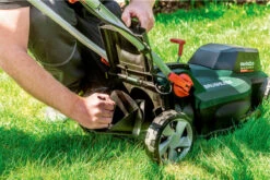 Metabo RM 36-18 LTX BL 36 (18Vx2) Lithium-Ion Brushless Cordless Lawn Mower 360mm (14″) – Tool Only 601716850 -Tools Discounts 601716850 12