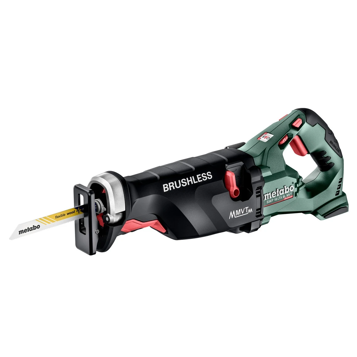 Metabo SSEP 18 LTX BL MVT 18V Lithium-Ion Brushless Cordless Sabre / Reciprocating Saw 602258850 3 Metabo SSEP 18 LTX BL MVT 18V Lithium-Ion Brushless Cordless Sabre / Reciprocating Saw 602258850