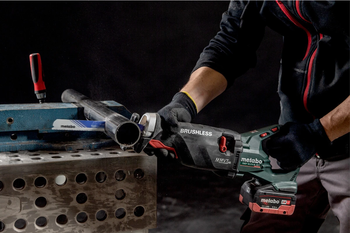 Metabo SSEP 18 LTX BL MVT 18V Lithium-Ion Brushless Cordless Sabre / Reciprocating Saw 602258850 6 Metabo SSEP 18 LTX BL MVT 18V Lithium-Ion Brushless Cordless Sabre / Reciprocating Saw 602258850 - Image 4