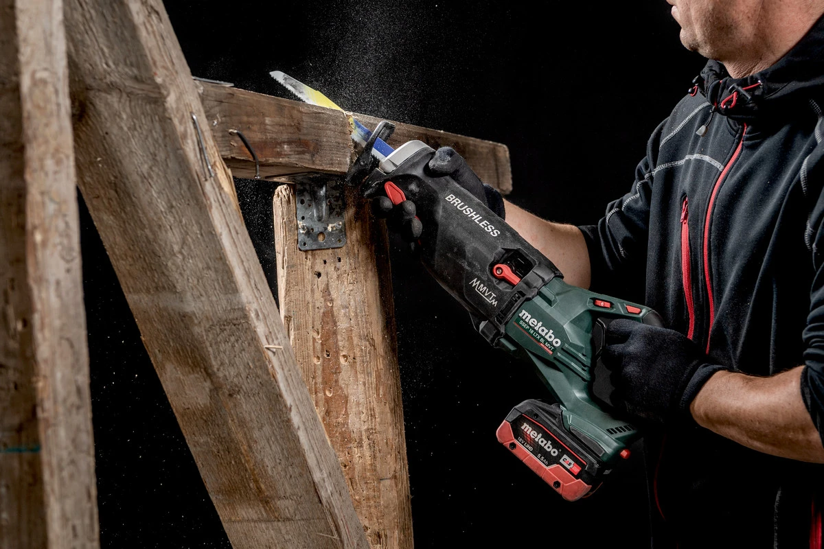 Metabo SSEP 18 LTX BL MVT 18V Lithium-Ion Brushless Cordless Sabre / Reciprocating Saw 602258850 4 Metabo SSEP 18 LTX BL MVT 18V Lithium-Ion Brushless Cordless Sabre / Reciprocating Saw 602258850 - Image 2