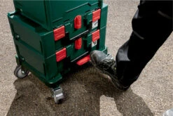 Metabo MetaBOX Heavy Duty Roller Board Storage Carry Case Trolley 626894000 -Tools Discounts 626894000 6