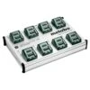 Metabo ASC 55 MULTI 8 Bay 12V – 36V CAS Lithium-Ion Air/Fan Cooled Battery Charger 627093000 -Tools Discounts 627093000