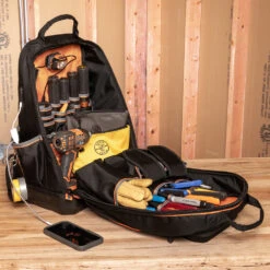 KLEIN Tools A-62800BP Tradesman Pro™ XL Tool Bag Backpack, 40 Pockets -Tools Discounts 62805bp app5