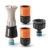Holman 6540H Grip ‘n’ Lock 12mm Plastic Garden Hi-Flow Nozzle & Connector Set -Tools Discounts 6540H 1