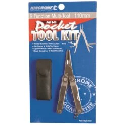 Kincrome 67059 Mini Pocket Tool Kit – 9 Function Multi-Tool 110mm (4-1/2″) -Tools Discounts 67059 2